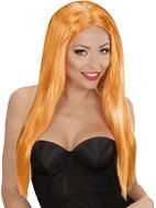 Widmann Wig orange ladies long - Wig
