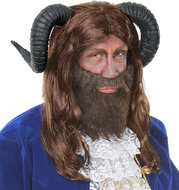 Widmann Wig Pan (Faun) with horns - Wig