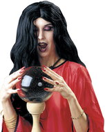 Widmann Black wig witch - Wig