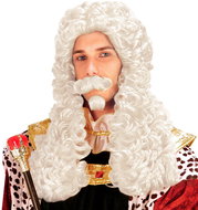 Widmann Historical wig with beard Judge - Wig