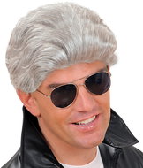 Widmann Men's short grey wig - Wig