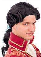 Carnival Toys Baroque Black Marquis Wig - Wig