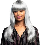 Boland Ladies long wig glitter white shade - Wig
