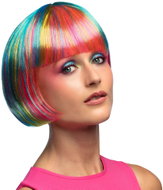 Boland Multicoloured women's mikado wig with bangs - Wig