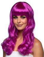 Boland Paruka fialová dámská dlouhá s ofinou - Paruka