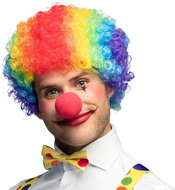 Boland Clown wig multicolour curly - Wig