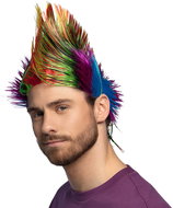 Boland Wig punk rainbow clear - Wig