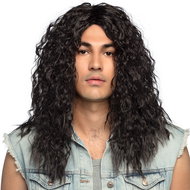 Boland Men's wig black long - Wig