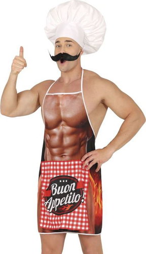 Apron man grill - bbq with surprise - Apron - Main image