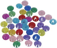 Decoration coloured gems - pirate, treasure 50 pcs - Party Accessories