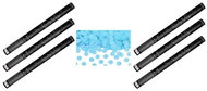 PARTYDECO Confetti set 60 cm 6 pcs blue wheels, birth of a boy, gender reveal, baby shower - Confetti