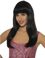 GUIRCA Ladies black wig with bangs Erika - Wig