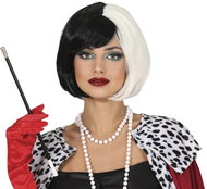 GUIRCA White and black mikado wig Cruella de Vil - Wig