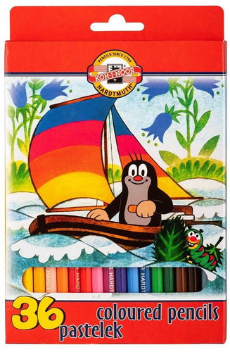 Koh-i-noor Mole School Crayon Set, 36 pcs - Coloured Pencils - Main image