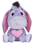 Play By Play Winnie the Pooh: Eeyore with pink heart, Plyšák - Soft Toy