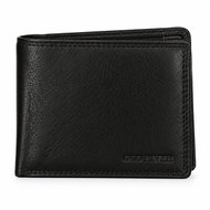 Old river men's landscape leather wallet 9 CS black - Wallet