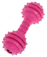 Pronett Rubber dog chew toy with bell pink - Dog Toy