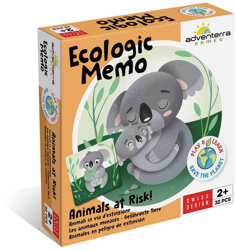 Adventerra Games Educational eco memory game Animals in danger - Memory Game - Main image