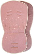 Pinkie Podložka Shine Gold Old Pink - Stroller liner