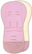 Stroller liner Pinkie prodloužená podložka Shine Gold Pink - Podložka do kočárku