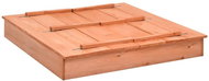 SHUMEE Sandbox 95 × 90 × 15 cm, fir wood - Sandpit