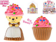 Cupcake mini bear 6 cm scented in blister - Figure Accessories