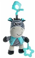 Zebra with toy machine 17 cm - Pushchair Toy