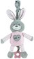 Pink rabbit with toy machine 25 cm - Pushchair Toy