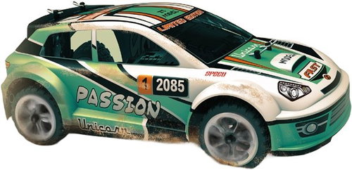Playstem ZTF Rally 1/22 green - Remote Control Car - Main image
