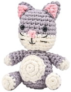 Plaid Bucilla Crochet set Amigurumi, cat Caylee - Creative Kit