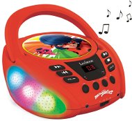 Lexibook Portable Bluetooth CD player Magic Ladybug with light effects - Musical Toy