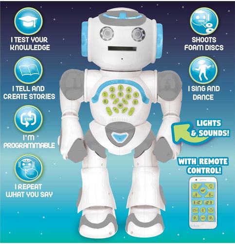 LEXiBOOK Powerman Remote Control Robot