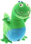 TEXTILOMANIE Zelený plyšový dinosaur ALOSO s modrým hřebínkem - Plyšák