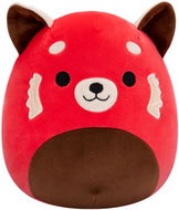 Squishmallows Panda červená Cici - Plyšák