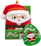 Squishmallows Weihnachtsdeko Santa mit Brille Nick - Kuscheltier
