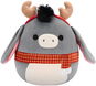 Plyšák Squishmallows Osel s parohy a šálou Jason - Plyšák