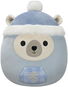 Squishmallows Lední medvěd v kombinéze Brooke - Plyšák