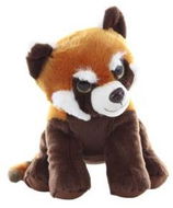 Lamps Plyš Panda červená 18 cm - Plyšák