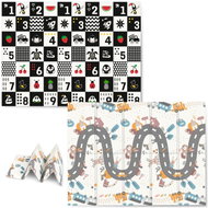 Nukido Foldable foam mat 200 × 150 × 1 cm dough-numbers - Play Mat