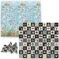 Nukido Foldable foam mat 200 × 180 × 1 cm ocean-numbers - Play Mat