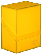 Ultimate Guard Boulder™ Deck Case 60+ (Amber) - Card Storage Box
