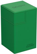 Ultimate Guard Flip`n`Tray 100+ XenoSkin Monocolour Green - Card Storage Box