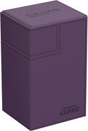 Ultimate Guard Flip`n`Tray 80+ XenoSkin Monocolor Purple - Krabice na karty