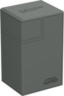 Ultimate Guard Flip`n`Tray 80+ XenoSkin Monocolor Grey - Krabice na karty