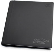 Ultimate Guard 12-Pocket QuadRow Portfolio Black Album - Collector's Album