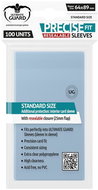 Ultimate Guard Precise-Fit Covers Resealable Standard Size Transparent 100 pieces - Card Case