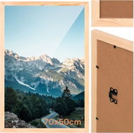 Ruhhy Dřevěný rám na puzzle pro 1000 dílků - 70 × 50 cm - Puzzle Accessory