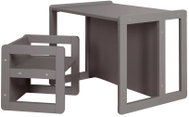 Roba children's 3-in-1 seating set, anthracite - Children's sofa