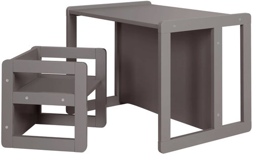Roba children's 3-in-1 seating set, anthracite - Children's sofa - Main image