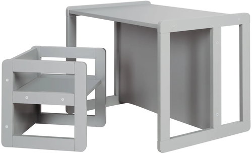 Roba children's seating set 3in1, grey - Children's sofa - Main image